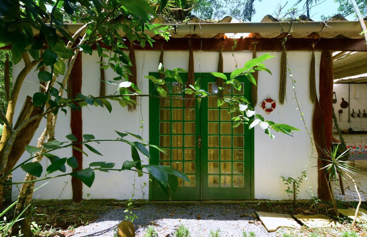 Casa A Beira Do Rio Jaguareguava Na Mata Atlantica Em Bertioga Sp Βίλα Εξωτερικό φωτογραφία