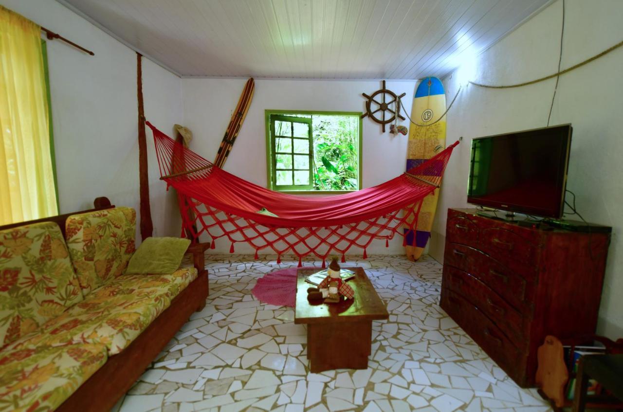 Casa A Beira Do Rio Jaguareguava Na Mata Atlantica Em Bertioga Sp Βίλα Εξωτερικό φωτογραφία