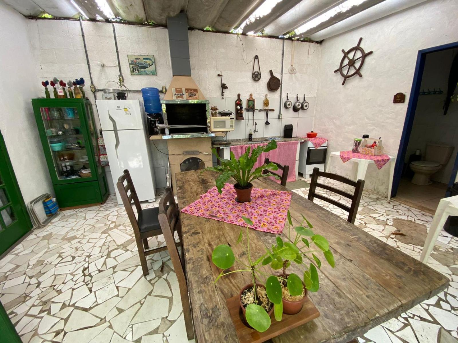 Casa A Beira Do Rio Jaguareguava Na Mata Atlantica Em Bertioga Sp Βίλα Εξωτερικό φωτογραφία